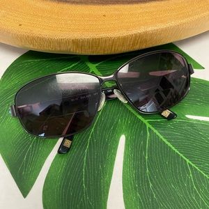 Saks Fifth Ave Sunglasses with Framed Accents